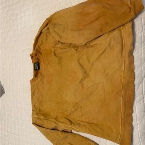 Orange Crewneck Sweatshirt